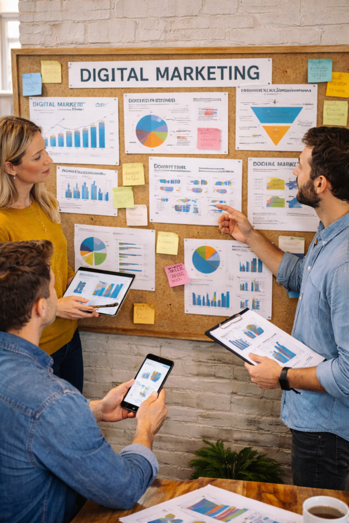 Collaborative planning in digital marketing